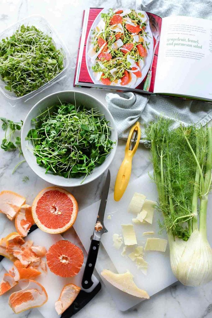 Grapefruit Avocado and Fennel Salad | foodiecrush.com #salad #grapefruit #avocado 