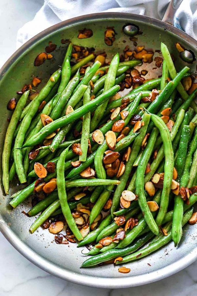 easy green bean recipe with almonds