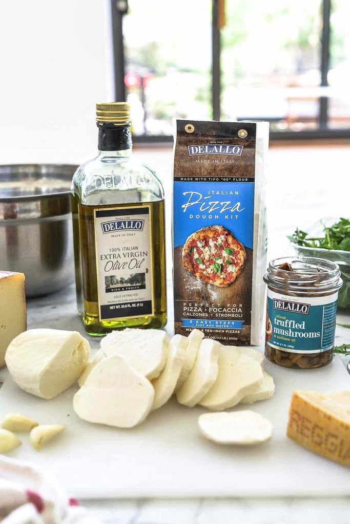 DeLallo ingredients | foodiecrush.com #pizza #truffles #mushtooms