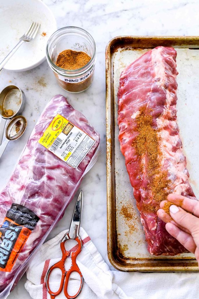 Dry Rub for Ribs | foodiecrush.com #rub #ribs #pork #babyback #spice #recipe #bbq