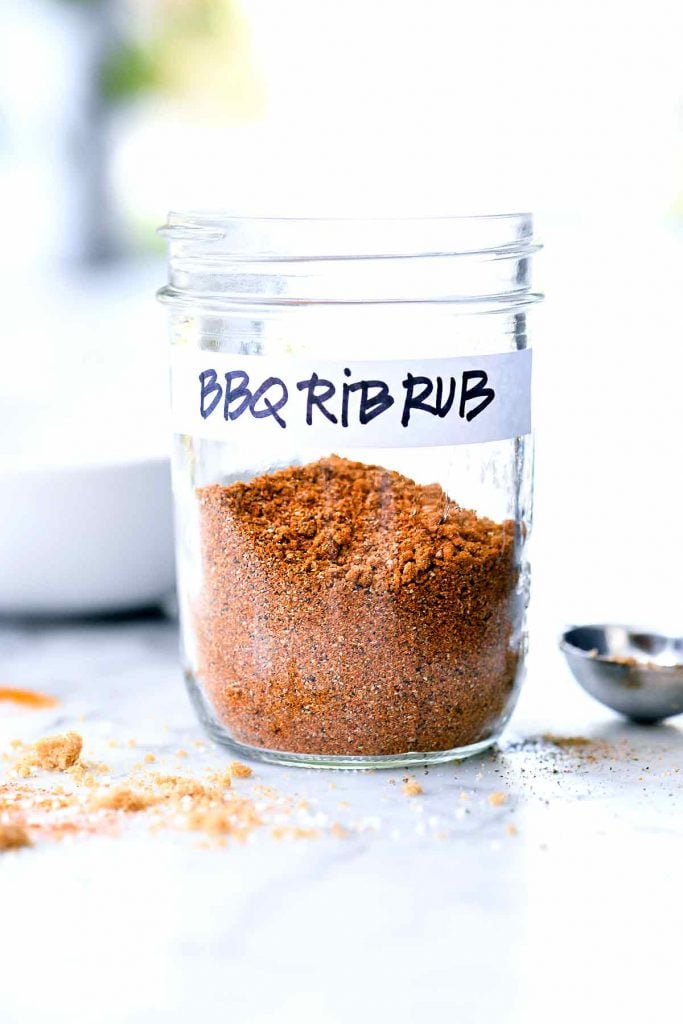 Dry Rub for Ribs | foodiecrush.com #rub #ribs #pork #babyback #spice #recipe #bbq