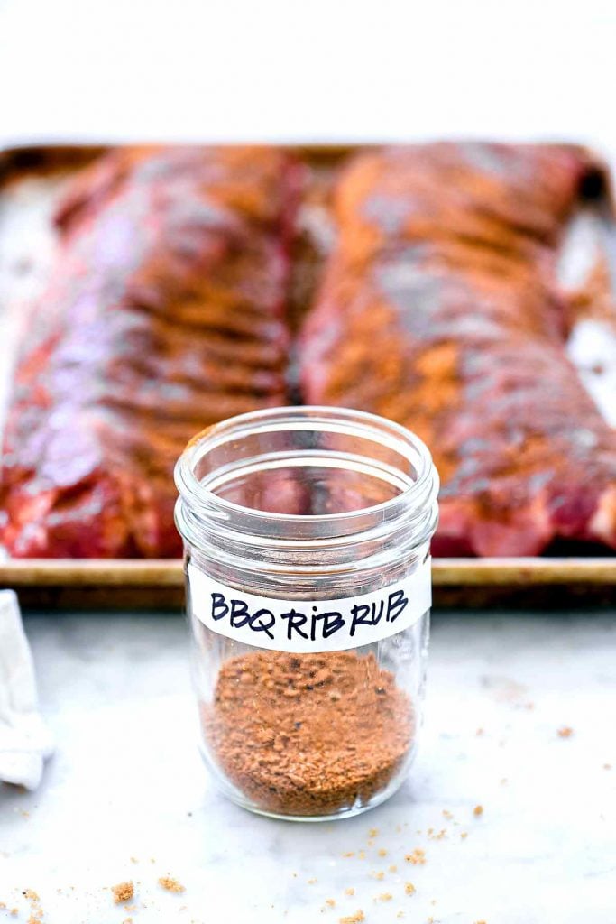 Dry Rub for Ribs | foodiecrush.com #rub #ribs #pork #babyback #spice #recipe #bbq
