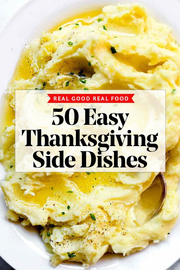 50 Easy Thanksgiving Side Dishes Recipes | foodiecrush.com