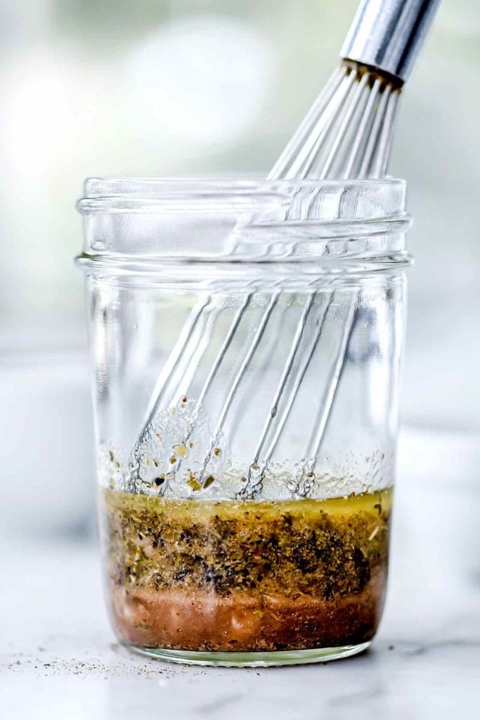 Greek Salad Dressing | foodiecrush.com #dressing #salad #greek #easy #recipe #healthy