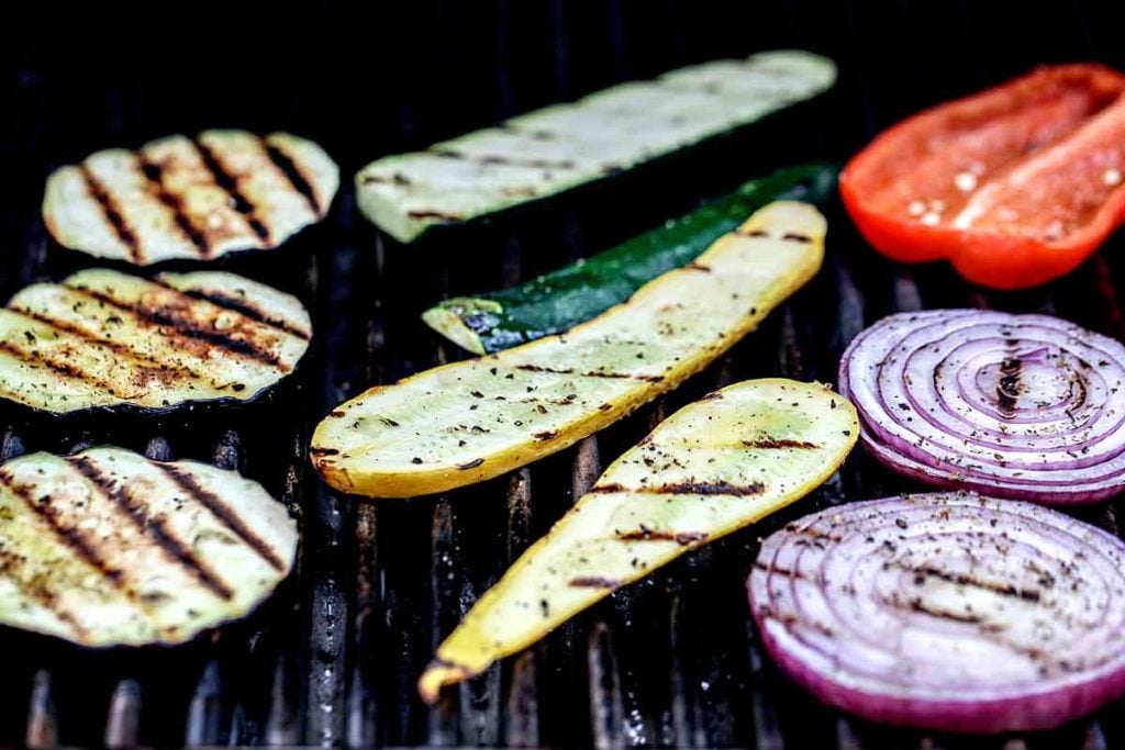 Grilled Vegetables | foodiecrush.com #vegtables #vegetarian #recipes #grill #healthy