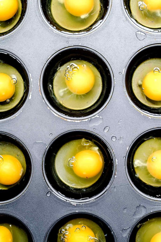 Poached Eggs in the Oven | foodiecrush.com #eggs #poached #oven #recipes