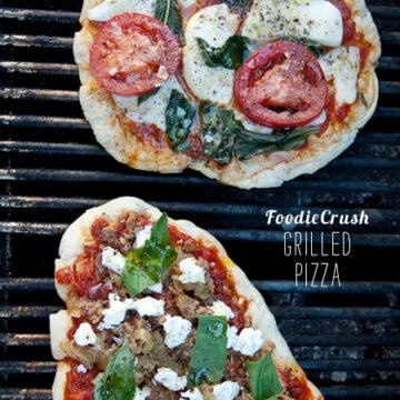 FoodieCrush Magazine Grilled Pizza