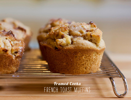 FoodieCrush Magazine Framed Cooks French Toast Muffins
