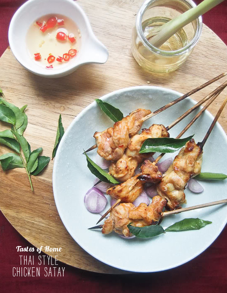 FoodieCrush Magazine Tastes of Home Chicken Satay