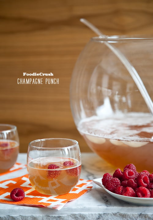 FoodieCrush Magazine Champagne Punch