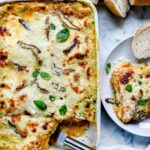 Butternut Squash and Mushroom Lasagna | foodiecrush.com #lasagna #easy #vegetarian #recipe