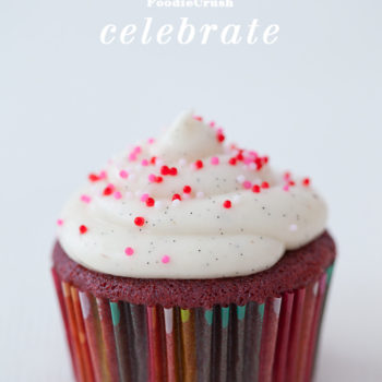 Red Velvet Cupcakes with Cream Cheese Frosting | foodiecrush.com