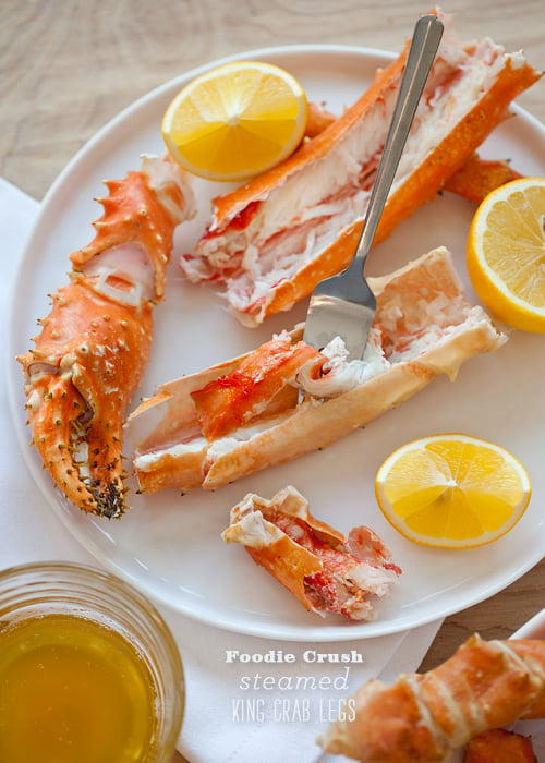 The Simplest Steamed Alaskan King Crab Legs Foodiecrush