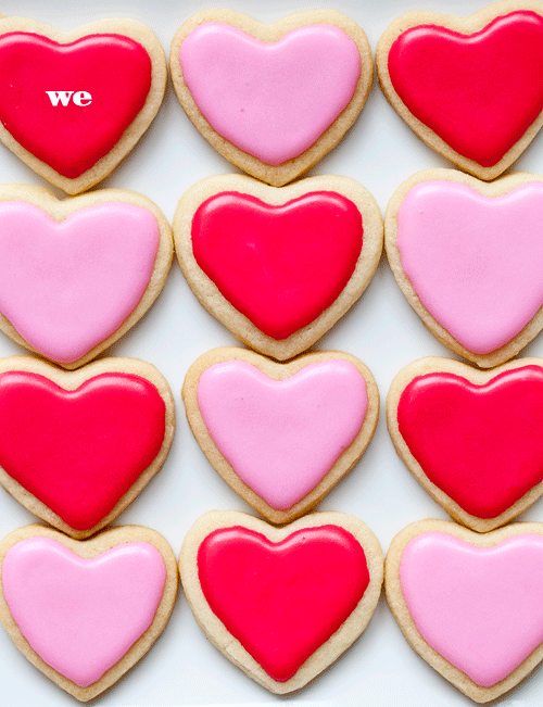 Cut-Out Valentine Cookes | foodiecrush