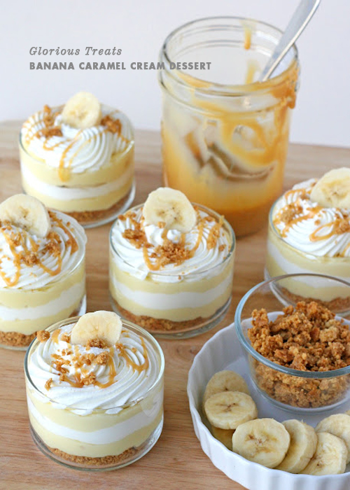 Glorious Treat Banana Cream Layered Dessert