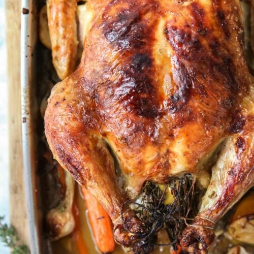 Juicy Whole Roasted Chicken - The Toasted Pine Nut