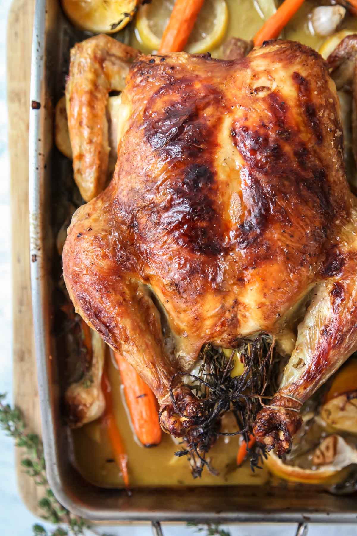 THE BEST Simple Roast Chicken