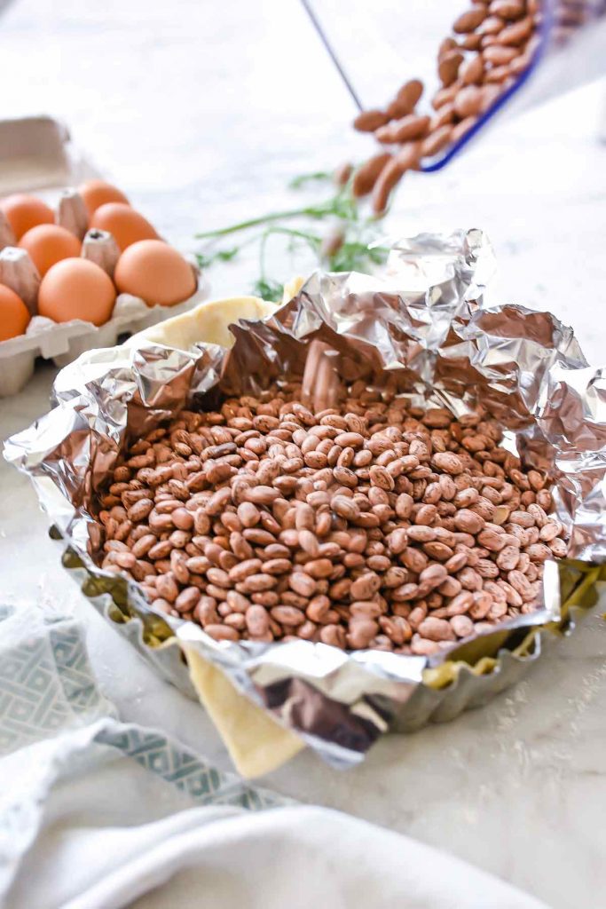 Beans for Blind Baking Pie Shell | foodiecrush.com