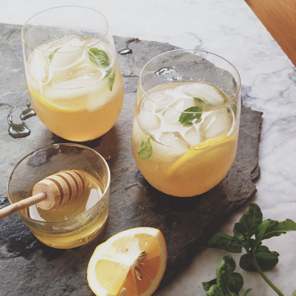 recipe Whiskey Lemonade from FoodieCrush