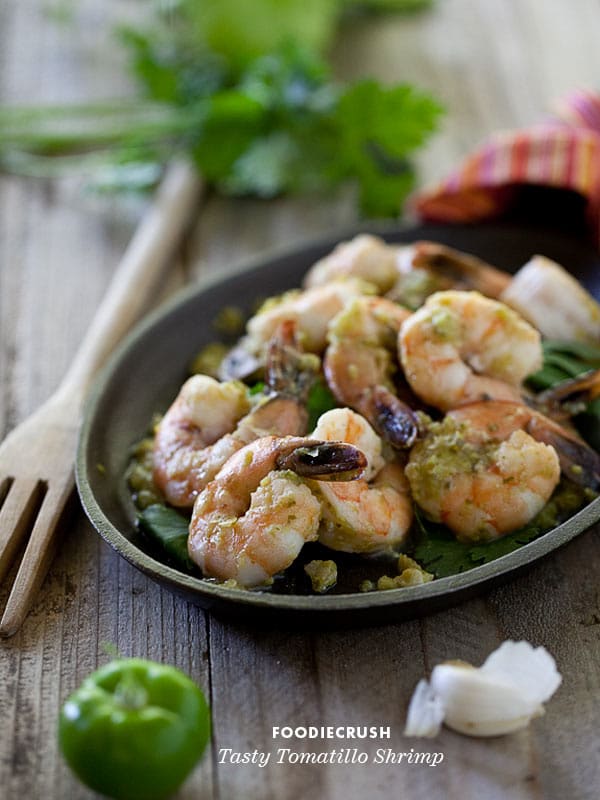 Tasty Tomatillo Shrimp Recipe