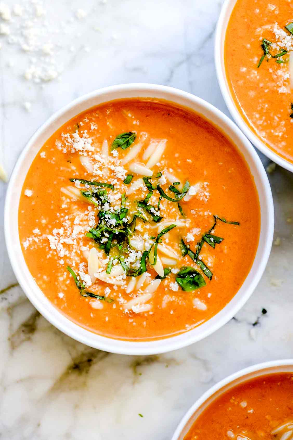 Tomato Soup With Fresh Tomatoes