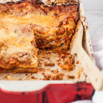 Sausage and Ricotta Lasagna | foodiecrush.com