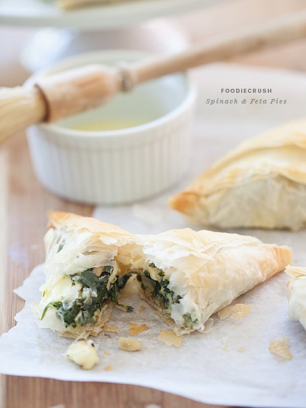 Spinach Feta Hand Pie || FoodieCrush-006