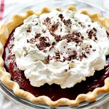 Chocolate Cream Pie foodiecrush.com