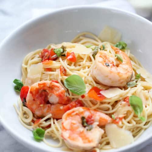 Easy Shrimp Scampi Pasta Recipe The Best Foodiecrush