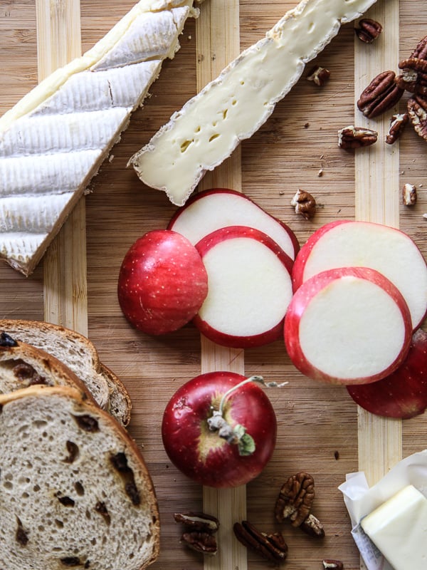 Brie Apple and Pecan Panini, the ultimate autumn sandwich | FoodieCrush.com 028