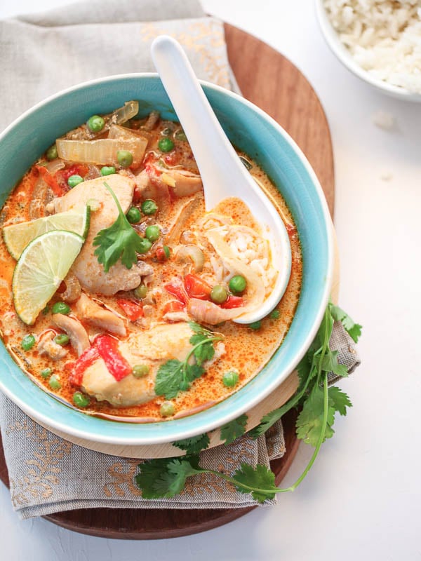 Slow Cooker Thai Soup with Chicken Recipe 