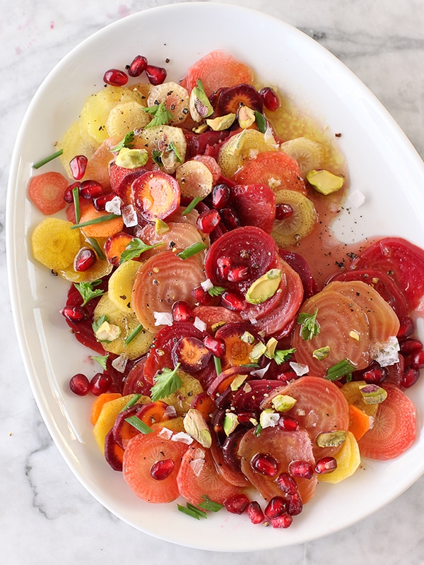 Beet, Carrot and Pomegranate Salad Image