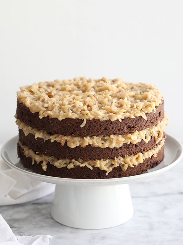 My Favorite German Chocolate Cake Recipe | foodiecrush .com