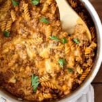 Homemade Hamburger Helper Cheeseburger Macaroni | foodiecrush.com