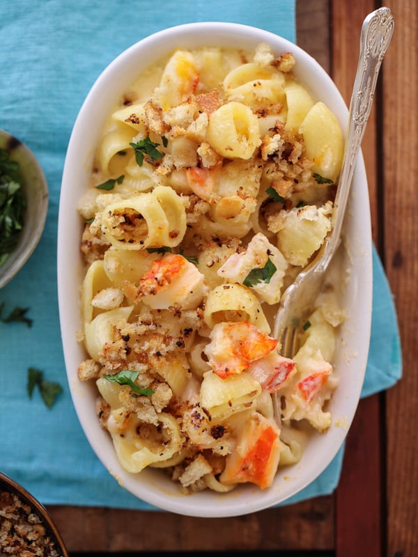 Lobster Mac and Cheese | foodiecrush