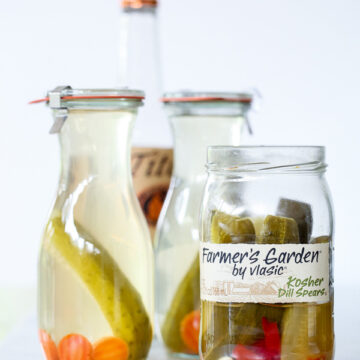 Pickle Infused Vodka from foodiecrush.com