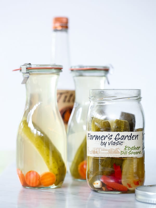 Pickle Infused Vodka from foodiecrush.com 