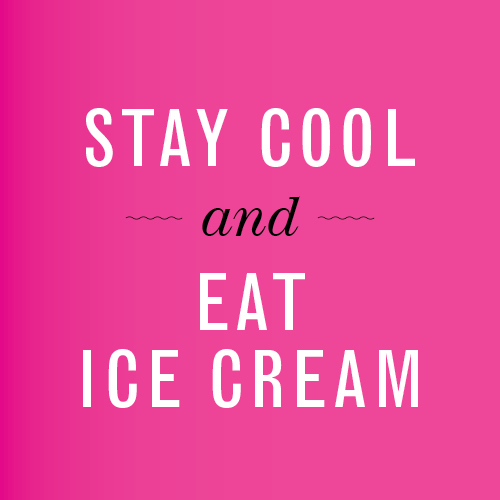 Stay Cool Eat Ice Cream on foodiecrush.com