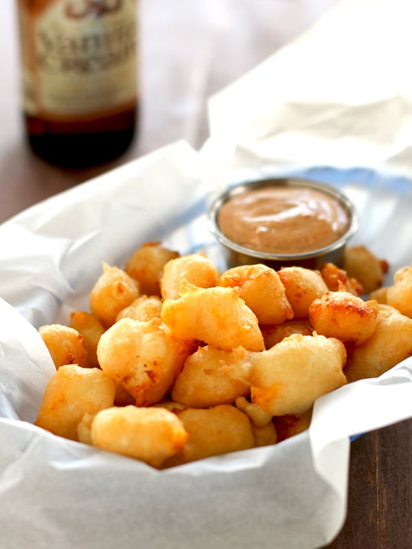 Fried Cheese Curds from tasteandtellblog.com on foodiecrush.com