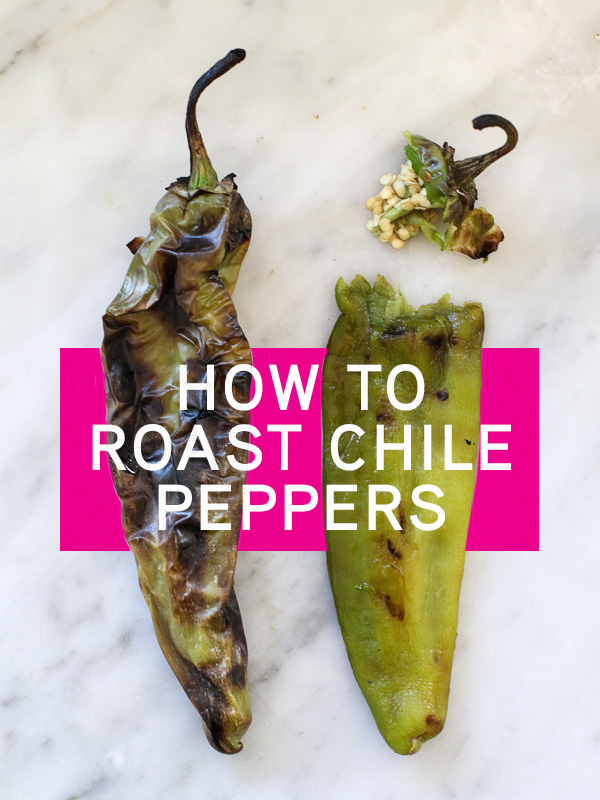 How to roast chile peppers on foodiecrush.ccom