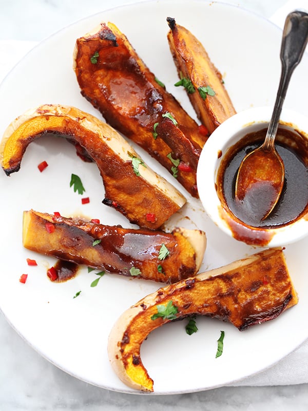 Miso Roasted Butternut Squash from foodiecrush.com