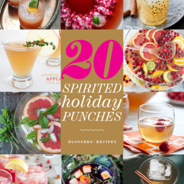 20 Holiday Punches foodiecrush.com