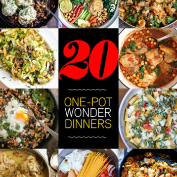20 One Pot Wonder Dinners | foodiecrush.com