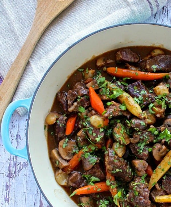 Sunday Beef Stew from the foodiephysician.com on foodiecrush.com