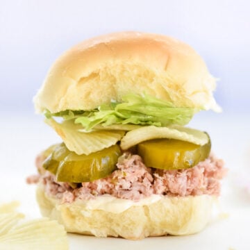 Ham Salad Sandwiches | foodiecrush.com