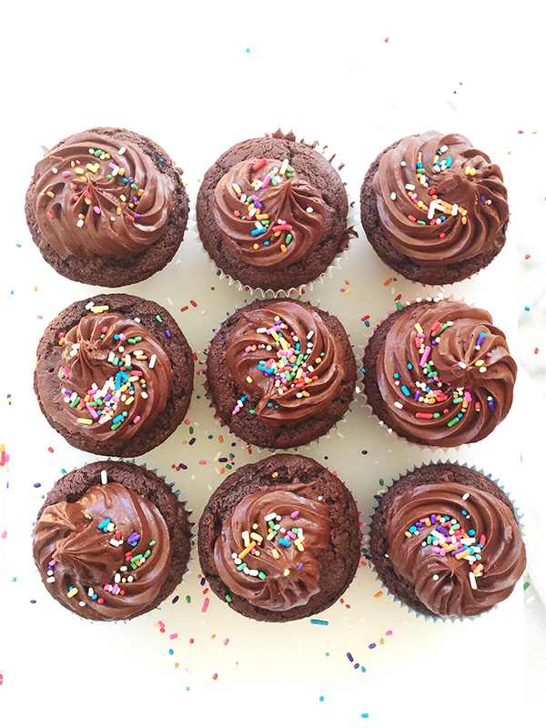 Death by Chocolate Cupcakes | foodiecrush.com 