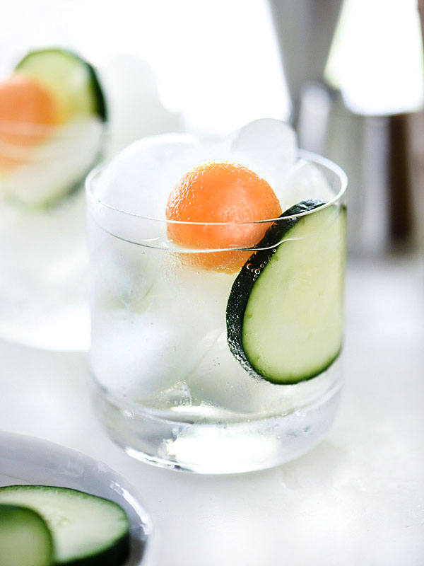 Cucumber Delight Cocktail on foodiecrush.com 