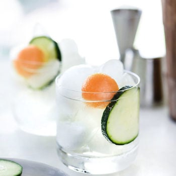 Cucumber Delight Cocktail on foodiecrush.com