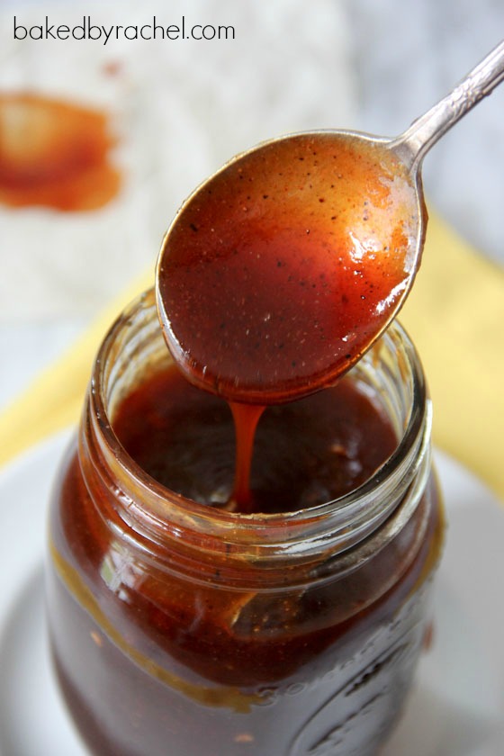 Brown Sugar Barbeque Sauce from Baked by Rachel on foodiecrush.com 