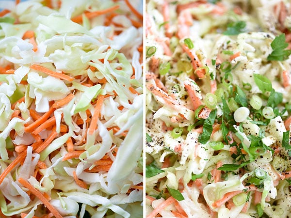 How to Make the Best Creamy Coleslaw foodiecrush.com
